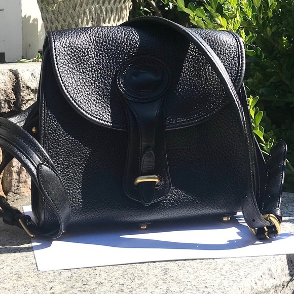 Dooney & Bourke Handbags - Vintage D&B Medium Essex Bag in Rich Black Onyx